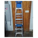 (2) WERNER ALUMINUM STEP LADDERS