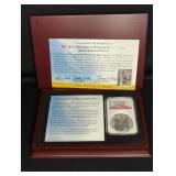 "THE VAULT COLLECTION" 9/11 SILVER MEDAL