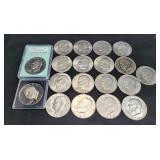 (19) EISENHOWER DOLLARS