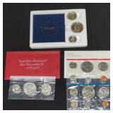 1976 UNC SET, 1976 SILVER UNC SET, 1976 PROOF SET