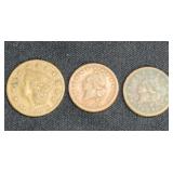 (3) CIVIL WAR TOKENS