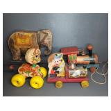 (4) FISHER PRICE PULL TOYS