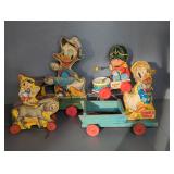 (4) FISHER PRICE PULL TOYS