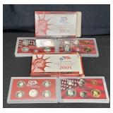 (2) U.S. MINT SILVER PROOF SETS