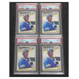 (4) 1989 FLEER SPORTS CARDS