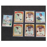 (7) WILLIE MAYS VINTAGE CARDS