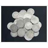 (44) MIXED "V" NICKELS