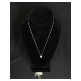 STERLING SILVER DESIGNER NECKLACE & 2 PENDANTS