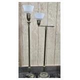 (2) FLOOR LAMPS