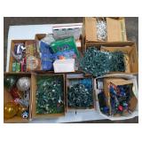 CHRISTMAS TREE LIGHTS AND BULBS