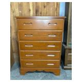 5 DRAWER DRESSER