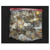 9.5 LBS UNSEARCHED FOREIGN CURRENCY