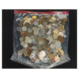 4 LBS UNSEARCHED FOREIGN CURRENCY