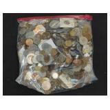 9 LBS UNSEARCHED FOREIGN CURRENCY