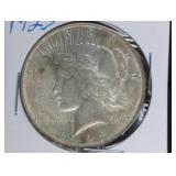 1923 PEACE SILVER DOLLAR