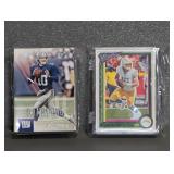 ELI MANNING AND JUSTIN HERBERT CARDS