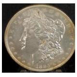 1885 MORGAN SILVER DOLLAR