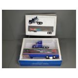 (2) TRACTOR TRAILER DIE-CAST TRUCKS