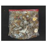 9.5 LBS UNSEARCHED FOREIGN CURRENCY