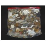 8 LBS UNSEARCHED FOREIGN CURRENCY