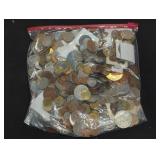 7.5 LBS UNSEARCHED FOREIGN CURRENCY