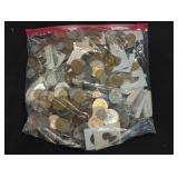 9 LBS UNSEARCHED FOREIGN CURRENCY