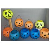 HALLOWEEN JACK O LANTERN CANDY CONTAINERS