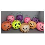 HALLOWEEN JACK O LANTERN CANDY CONTAINERS