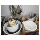 KITCHEN MIXER, KENMORE FAN, MEAT GRINDER