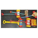 (6) FISHER PRICE PUSH TOYS