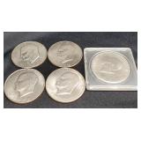 (5) EISENHOWER DOLLARS