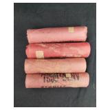 (4) ROLLS OF 1960