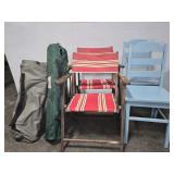 CHAIRS AND PLANT STAND