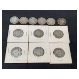 $ 3 FACE OF BARBER QUARTERS