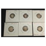 BARBER DIMES - NICE DATES