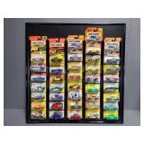 (36) MATCHBOX CARS WITH DISPLAY BOARD