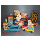 (7) FISHER PRICE VINTAGE TOYS