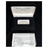 31.1 GRAM ( 1 OUNCE) SILVER INGOT