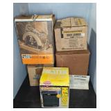 GROUP OF NOS VINTAGE POWER TOOLS, OTHER TOOLS