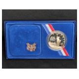 1986 $1 PROOF SILVER COMMEMORATIVE COIN