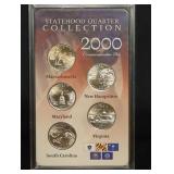 2000-D US MINT (5) PC STATEHOOD QUARTER  SET