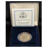 1999 SUSAN B ANTHONY DOLLAR - IN PRES. CASE