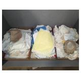 VINTAGE LINENS - LACE, CROCHET, AND EMBROIDERED