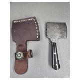 DAMASCUS STEEL MINI MEAT CLEAVER