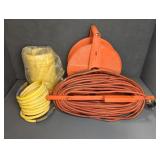 EXTENSION CORD AND REEL