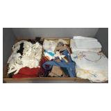 VINTAGE GLOVES, SCARVES, TIES, & LINENS