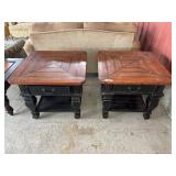 SET OF MATCHING SIDE TABLES