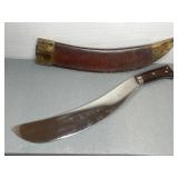 WWI (?) BOLO/ MACHETE W/ SCABBARD