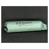 $5 FACE VALUE SILVER DIMES