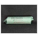 $5 FACE VALUE SILVER DIMES